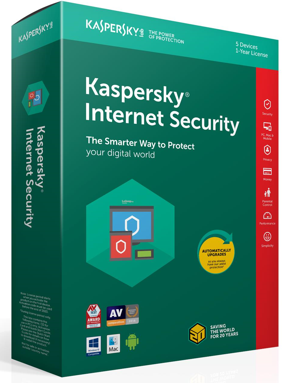 Kaspersky security one user Dyntech Enterprises